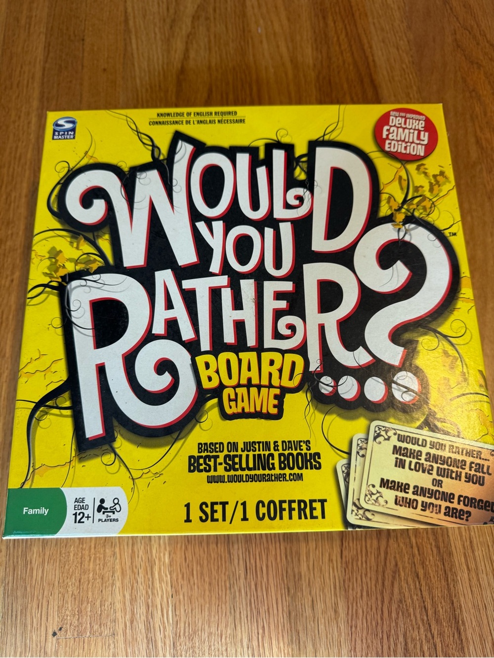 Would You Rather Board game